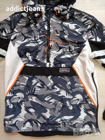 Мъжко спортно яке Superdry размер L, снимка 2 - Якета - 49741253