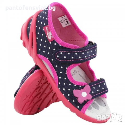 Детски текстилни обувки RenBut тип сандал 21/27