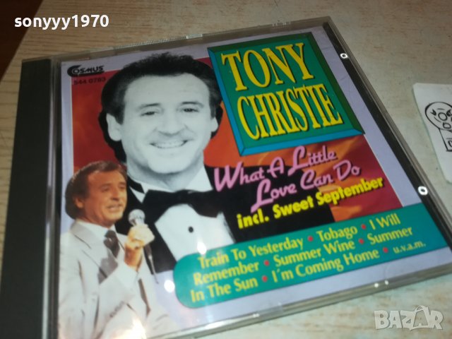 TONY CHRISTIE-ORIGINAL CD 2503231925, снимка 1 - CD дискове - 40134244