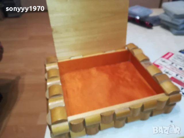 ДЪРВЕНА КУТИЯ 3005251527, снимка 2 - Антикварни и старинни предмети - 50485173