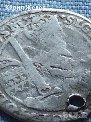 Сребърна монета Орт Сигизмунд трети ПОЛША 13649, снимка 3 - Нумизматика и бонистика - 42915752