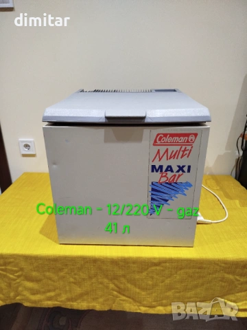 Амонячен хладилник ракла - COLEMAN -12/220 V /gas