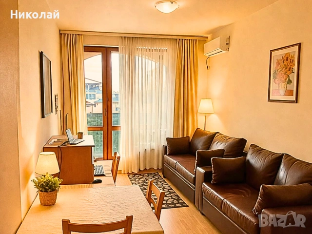 Без Комисионна | 65 кв.м | 66 000 € Свети Влас • Двустаен - Сътрудничим с Агенции и Посредници, снимка 10 - Апартаменти - 51861212