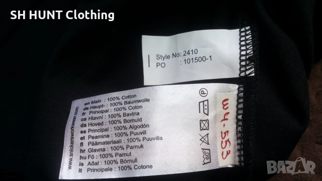 Snickers Work Long T-Shirt размер L работна блуза с дълъг ръкав W4-553, снимка 11 - Блузи - 52025424