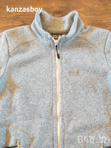 Jack Wolfskin Womens Caribou Altis Fleece Jacket- дамско горнище КАТО НОВО С, снимка 6 - Якета - 48031017