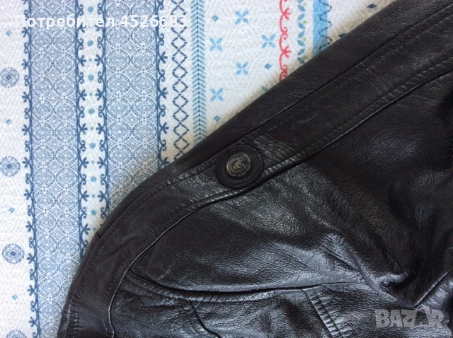 Кожено яке Diesel, снимка 3 - Якета - 50949032