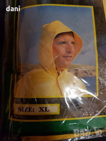Дъждобран PVC костюм непромокаем XL, снимка 3 - Екипировка - 31233711