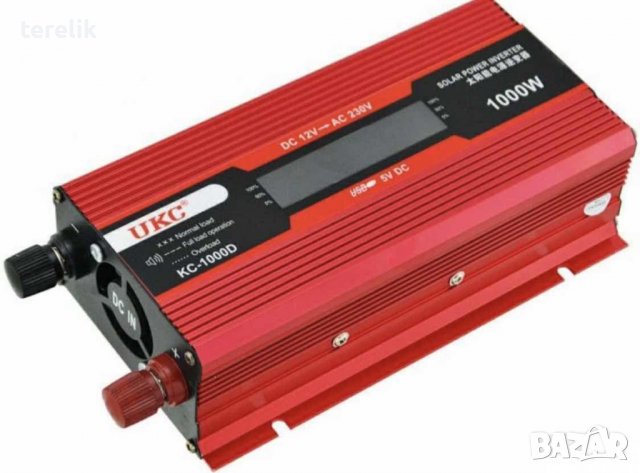 ПРОМОЦИЯ!!! ИНВЕРТОРИ UKC от 300W до 4000W -12V или 24v /220V, 29,98 лв, снимка 4 - Аксесоари и консумативи - 39628410
