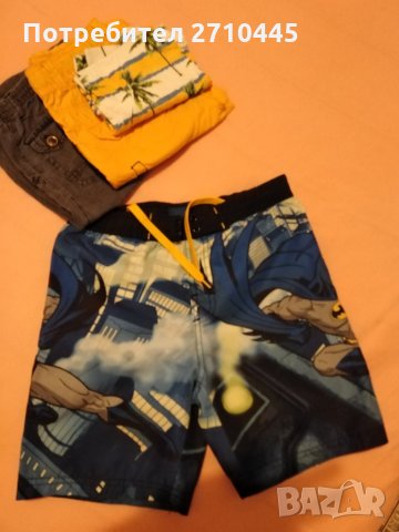5 бр. тениска, панталони и риза на H&M за 7 год. , снимка 3 - Детски къси панталони - 33687740