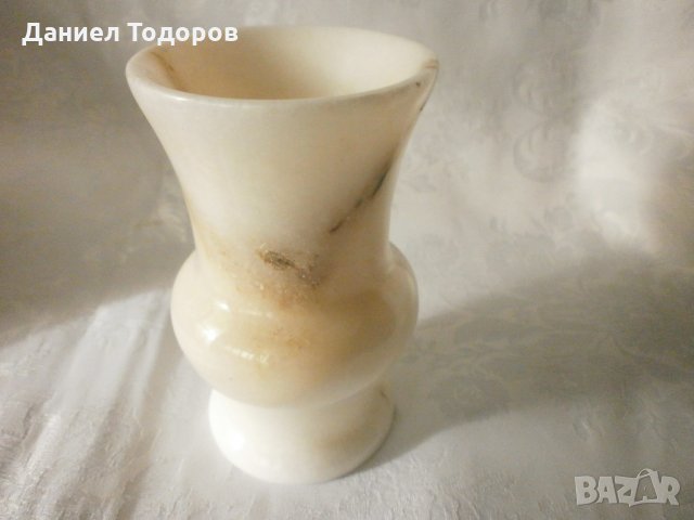  Мраморна  Вазичка, снимка 9 - Декорация за дома - 30787951