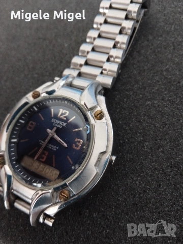 Ръчен мъжки часовник CASIO EDIFICE, снимка 11 - Мъжки - 53935696