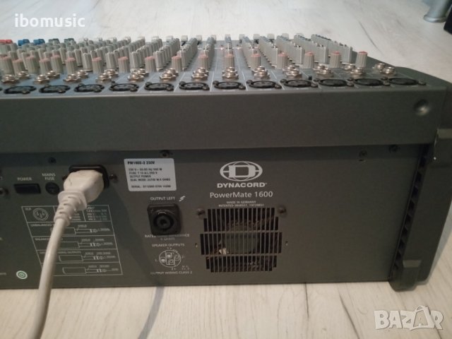 Dynacord Powermate 1600 - 2, снимка 8 - Ресийвъри, усилватели, смесителни пултове - 38088872