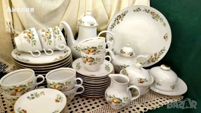 Сетове и чинии с плодове от ГДР, снимка 18 - Чаши - 50095754