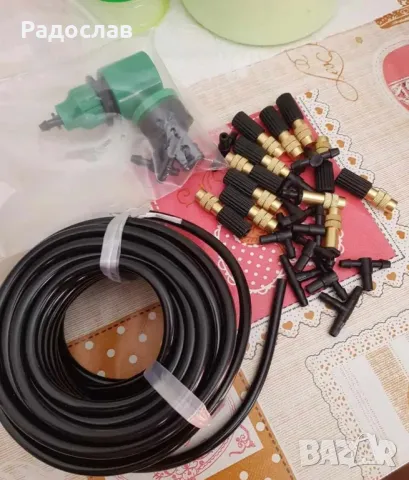 Охлаждаща система с водна мъгла 10м.