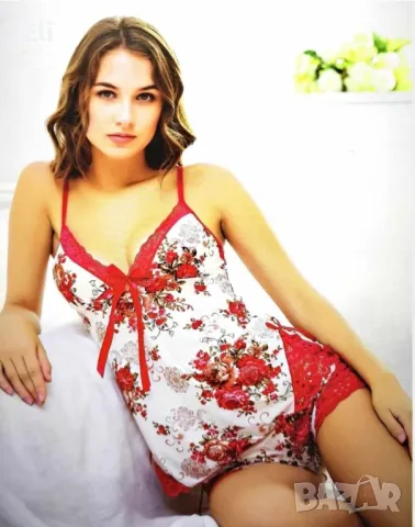 Дамски пижами потник и къси панталонки , снимка 13 - Нощници - 50015126