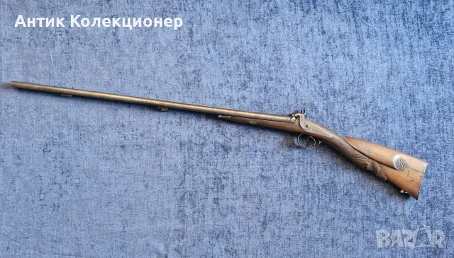 Пушка двуцевна, М1870, Франция, снимка 7 - Антикварни и старинни предмети - 55993193
