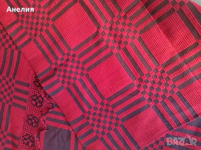 Вълнено покривало , снимка 2 - Покривки за легло - 52950139