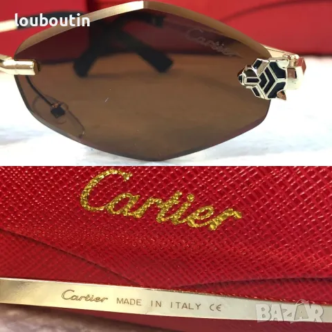 Cartier 2024 дамски слънчеви очила ромб 3 цвята, снимка 11 - Слънчеви и диоптрични очила - 47762983