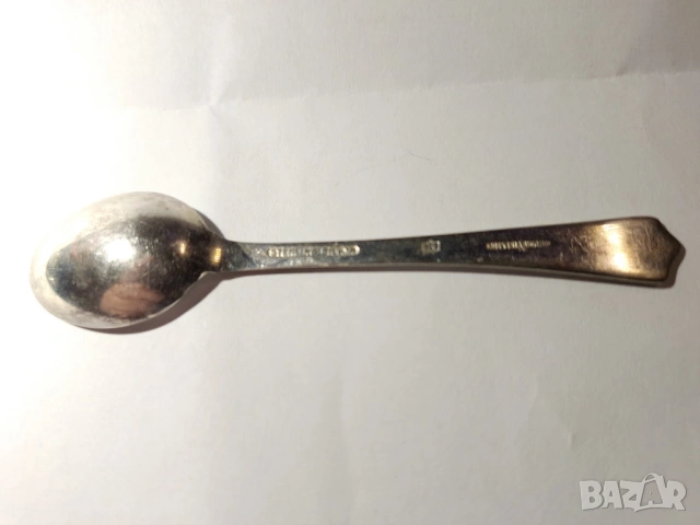 Комплект от шест сребърни лъжички за чай, кафе, снимка 2 - Антикварни и старинни предмети - 50834600