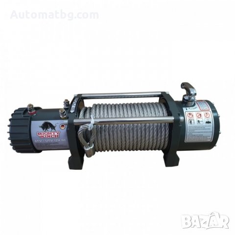 Електрическа лебедка Automat, 12000 LBS, Лебедка със стоманено въже, снимка 3 - Аксесоари и консумативи - 35581437