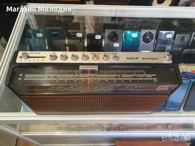 Радио ITT Golf Europa 103  Schaub-Lorenz  В отлично техническо и визуално състояние., снимка 4 - Радиокасетофони, транзистори - 49052623