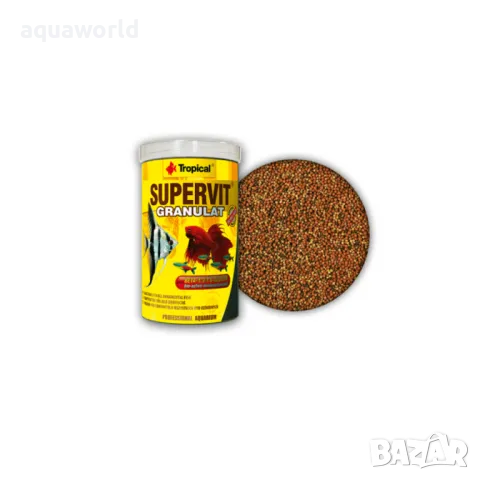 "ПРОМОЦИЯ" Tropical Supervit Granulat – 10гр. Гранулирана храна за всеядни риби