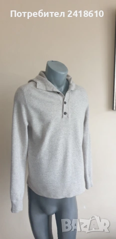 C.P. Company Hooded Wool / Knit Made in Italy Mens Size S / M ОРИГИНАЛ! Мъжки Пуловер!, снимка 11 - Пуловери - 53172519