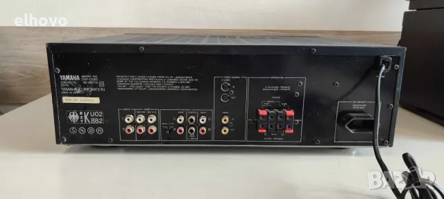 Стерео усилвател Yamaha DSP-E580, снимка 8 - Ресийвъри, усилватели, смесителни пултове - 49298280