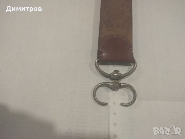 Бръснарски каиш . За заглаждане на бръснача преди ползване., снимка 3 - Антикварни и старинни предмети - 35245416