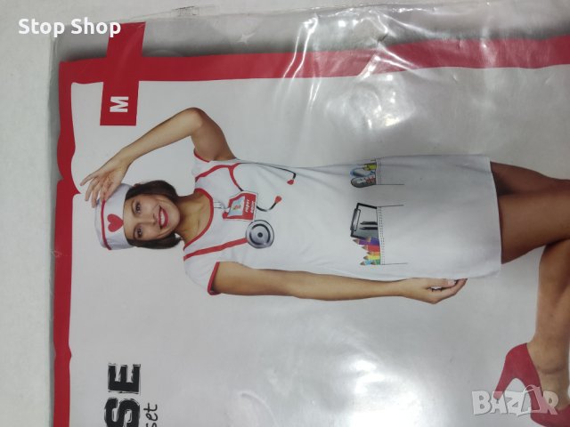 Halloween party костюм медицинска сестра , снимка 2 - Костюми - 42643599