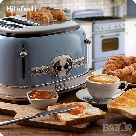 Тостер Ariete 156/05 Син, снимка 2 - Тостери - 54151349