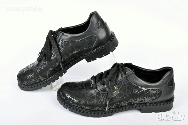 NEW! Ниски дамски обувки от естествена кожа - MODA