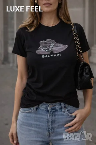 Balmain ⚜️Дамска Тениска 