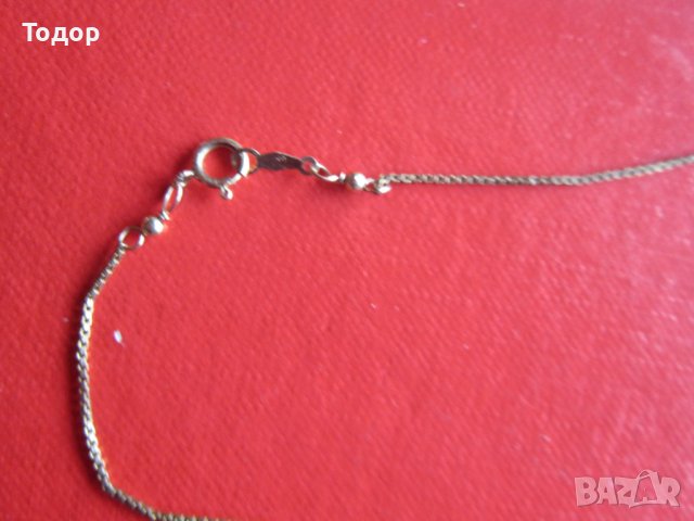 Позлатено колие Посребрена верижка , снимка 6 - Колиета, медальони, синджири - 37012585