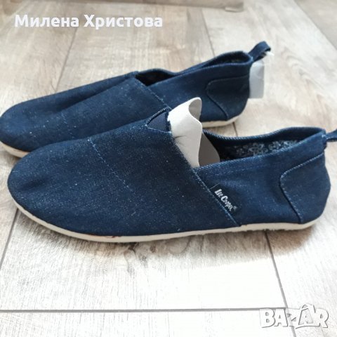 Намалена цена 18лв н.38 Lee Cooper летни мокасини, снимка 1 - Дамски ежедневни обувки - 29399332