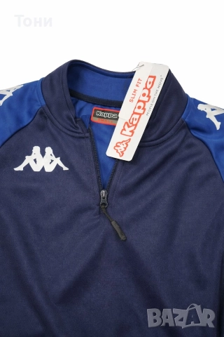 Kappa мъжка спортна блуза / горнище – оригинал, тъмносиня, размер S, снимка 4 - Спортни дрехи, екипи - 52920529