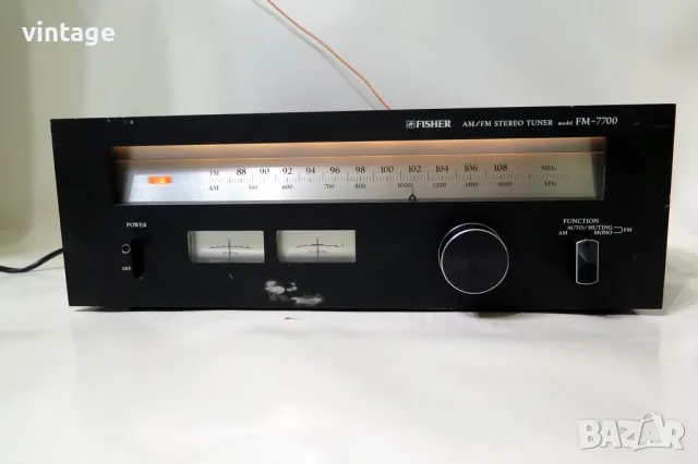 Fisher FM-7700 AM/FM Stereo Tuner, снимка 5 - Други - 56526914