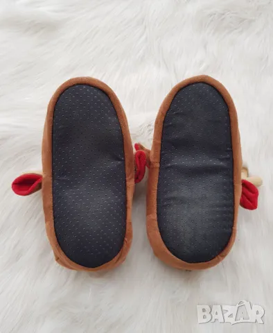 Коледни пантофи №32, снимка 4 - Детски пантофи - 48341899