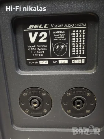професионални стерео тонколони 12" инча BELL V2 VPS 2 MH, снимка 8 - Тонколони - 56038679
