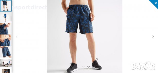 МЪЖКИ ШОРТИ ЗА КАРДИО ФИТНЕС 120, DOMYOS внос Франция., снимка 3 - Къси панталони - 29304244