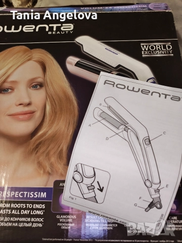 Маша "Rowenta" , снимка 5 - Маши за коса - 52996501