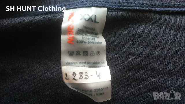 NORHEIM Thermo 70% Merino Wool размер XL термо блуза 70% Мерино вълна - 2956, снимка 11 - Блузи - 56074560