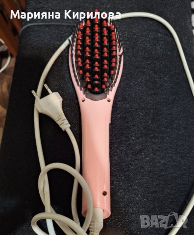 електрическа четка за коса загрява до 230градуса. , снимка 3 - Аксесоари за коса - 42791495