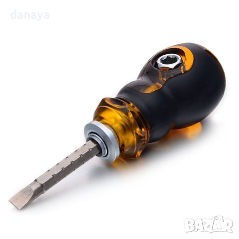 3736 отверка комбинирана права и кръстата отвертка със сменяща се част, снимка 2 - Отвертки - 40747206