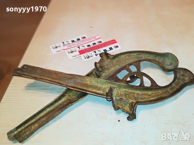 пищови мед/месинг 2бр внос англия 2912221110, снимка 13 - Антикварни и старинни предмети - 39134342