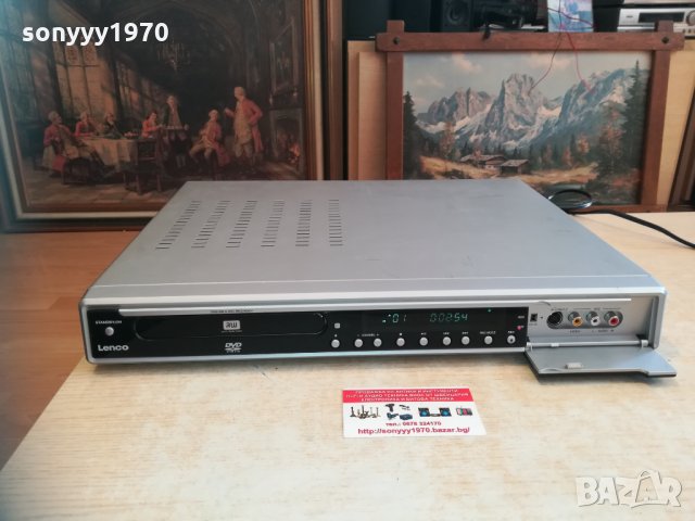 lenco dvd & hdd recorder 0403210929, снимка 2 - Плейъри, домашно кино, прожектори - 32033132