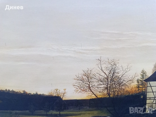 Пейзаж маслени бои върху платно, снимка 8 - Картини - 52145399