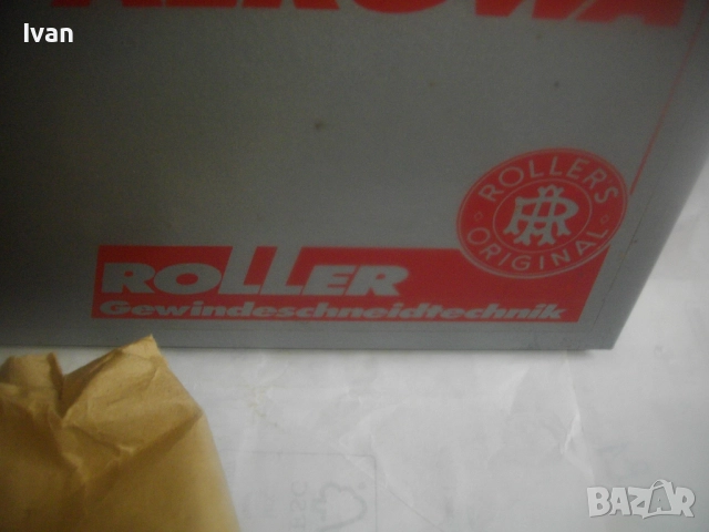 1/2"-2" ALROWA ROLLER нова ФРГ винтонарезка резби на тръби до 2 цола винторез пафта плашка комплект, снимка 12 - Други инструменти - 52762273