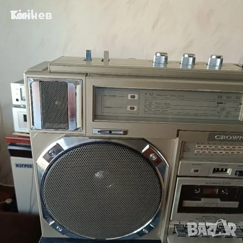Радиокасетофон Crown CSC-950L, снимка 9 - Радиокасетофони, транзистори - 55769564