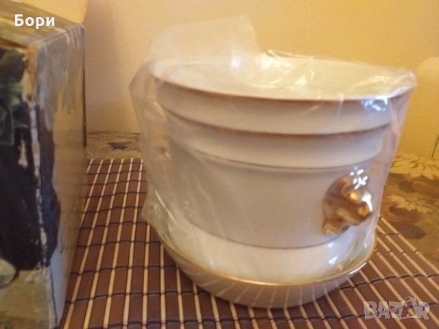 Нова порцеланова немска саксия , снимка 2 - Вази - 30741982